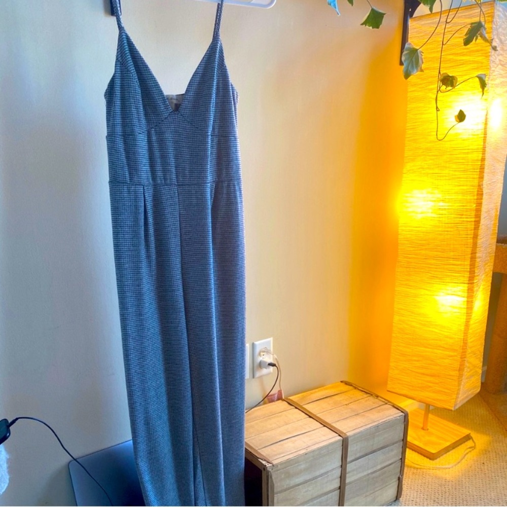 Women’s Grey Jumpsuit Overalls Romper